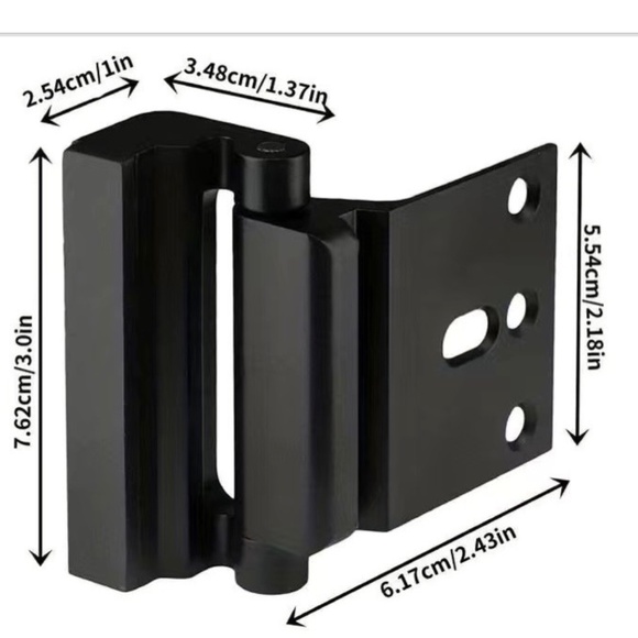 Door Reinforcement Lock Durable and Child-Safe Home Security Lock - Picture 6 of 7